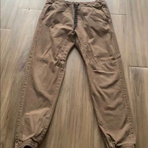Dirt Tan Jogger Pants
